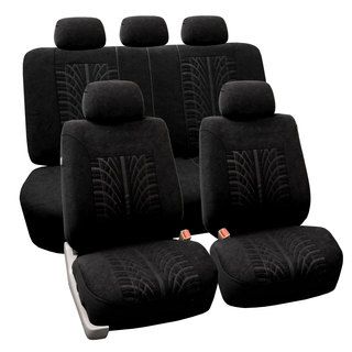 Fh Group Black Travel Master Car Seat Covers (full Set)
