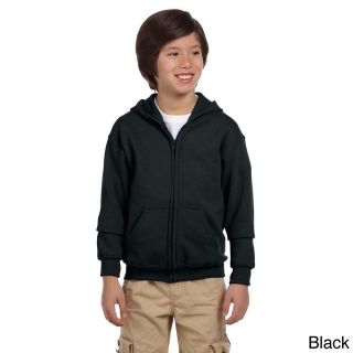 Gildan Youth Heavy Blend 50/50 Full zip Hooded Sweatshirt