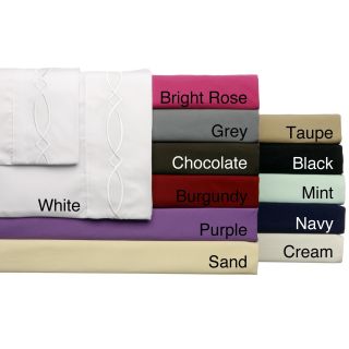 Luxury And Soft Embroidered 4 piece Sheet Set