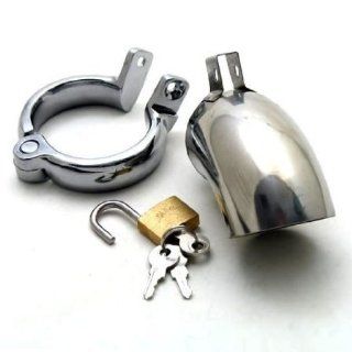 "Decimus" Stainless steel Chastity Device 1.5" Cock Ring . Welded by Manhood AcademyTM . Made in USA (NOT imported) Health & Personal Care