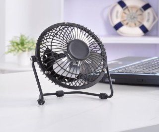 Mini High Velocity Super Mute Personal USB Fan Cooling Cooler Metal Fan For PC Laptop Desktop Computers & Accessories