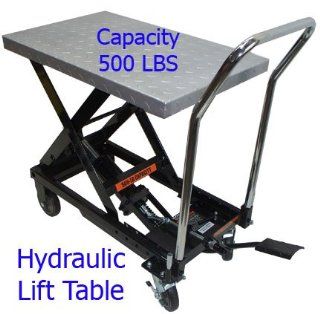 Hydraulic Lif Table Cart 500 LBS Capacity