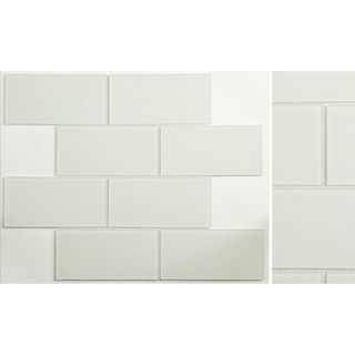Martini Mosaic 14.75x11.75 Blocco Crystal Ice Frosted Tile (pack Of 10)