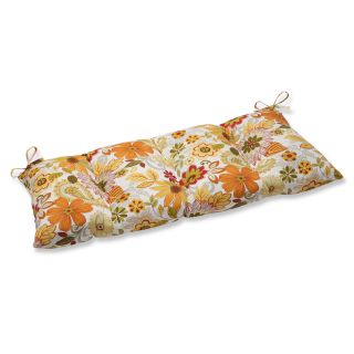 Pillow Perfect Outdoor Gaya Multi Wrought Iron Loveseat Cushion