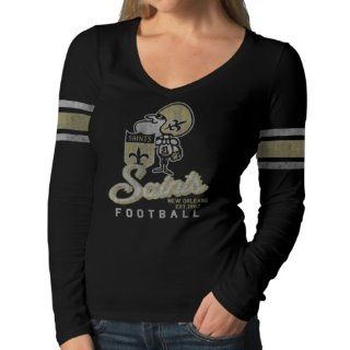 NFL New Orleans Saints Women's Homerun Long Sleeve Tee  Clothing
