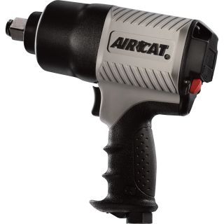 AirCat Heavy-Duty Composite Twin Hammer Impact Wrench — 3/4in.-Drive, 1,250 Ft.-Lbs. Torque, Model# 1620  Air Impact Wrenches