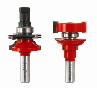Freud 99 763 New Premier Adjustable Rail & Stile Router Bit System, 1/2 Inch Shank   Door And Window Router Bits  