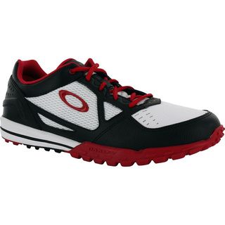 Oakley Oakley Mens White/red/black Sabre 2 Spikeless Golf Shoes Beige Size 9