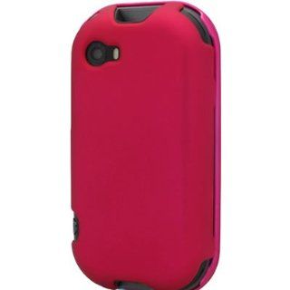 CoverON Hard Rose Pink Rubberized Faceplate Cover Case for SHARP KIN 2 (VERIZON) [WCS781] Cell Phones & Accessories