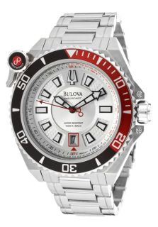 Bulova 98B167  Watches,Mens Precisionist Silver Dial Stainless Steel, Casual Bulova Quartz Watches