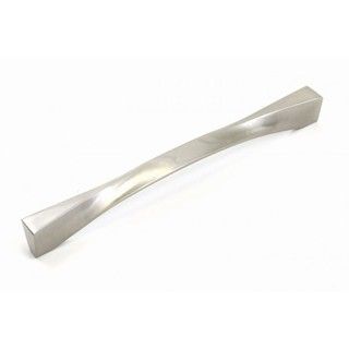 Contemporary 8 inch Twist Stainless Steel Finish Cabinet Bar Pull Handle (case Of 15)