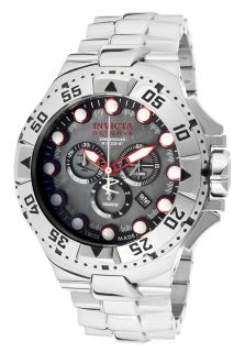 Invicta 13083  Watches,Mens Excursion Chronograph Gray Mother Of Pearl Dial Stainless Steel, Chronograph Invicta Quartz Watches
