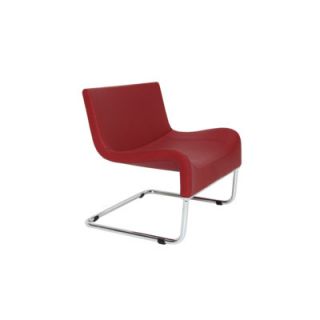 sohoConcept Marmaris Side Chair 150 MARLTHR Color Cognac, Upholstery Wool F