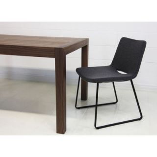 sohoConcept Nevada Side Chair 100 NEVFLAT Finish Chrome, Color Black, Uphol