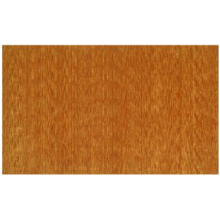 Hand loomed Brown Wool Rug (8 X 11)