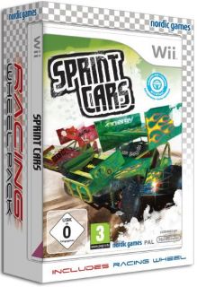 Sprint Cars Bundle (with Wii Steering Wheel)      Nintendo Wii
