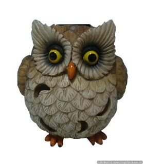 Shop 6" Owl Garden Statuary Fountain with Solar Light at the  Home Dcor Store. Find the latest styles with the lowest prices from Welland