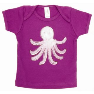 Alex Marshall Studios Octopus Lap T Shirt in Purple LT cPuOc Size 3 6 Month