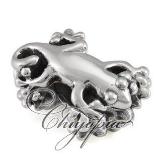 Gecko Lizard Chiyopia Pandora Chamilia Troll Compatible Beads