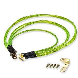 UNIVERSAL CAR/TRUCK BATTERY ELECTRONIC YELLOW GROUND EARTH WIRE GROUNDING CABLE Automotive