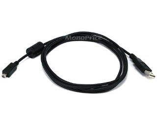 Monoprice 6 Feet A to Mini B 8pin USB Cable with ferrites for Nikon Coolpix 775 and Olympus D40 C40 (101925) Computers & Accessories