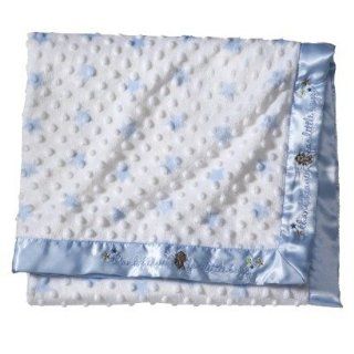 Just One You by Carter's Thank Heaven For Little Boy's Soft Popcorn Valboa Blanket  Nursery Blankets  Baby