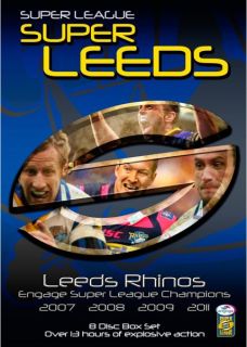 Leeds Rhinos Engage Super League Champions (07/08/09/11)      DVD