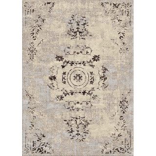 Nuloom Oriental Vintage Viscose Ashton Ivory Rug (96 X 1210)