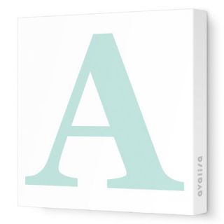 Avalisa Letter   Upper Case A Stretched Wall Art Upper Case A
