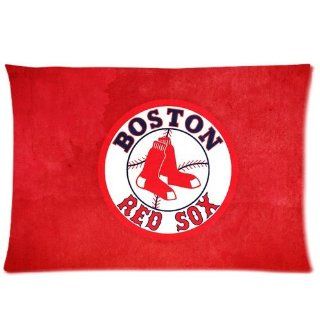 Custom Boston Red Sox Pillowcase Standard Size 20x30 Soft Pillow Cover Case PGC 780   Redsox Pillowcase