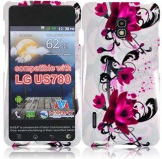For LG US780 Hard Design Cover Case Purple Lily Accessory Cell Phones & Accessories