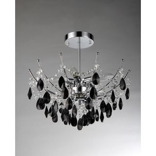 Rose Crystal Chandelier