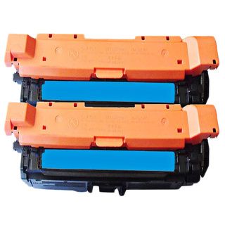 Hp Ce261a (hp 648a) Compatible Cyan Toner Cartridges (pack Of 2)