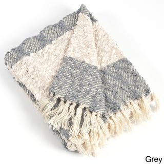 Nubby Design Striped Throw Blanket