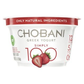 Chobani Simply 100™ Non Fat Strawberry Greek Yog