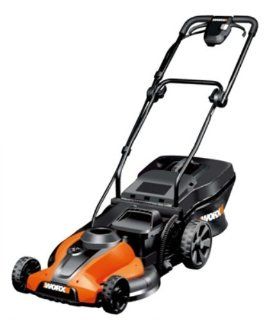 WORX WG785 17 Inch 24 Volt Cordless 3 In 1 Lawn Mower With Removable Battery (Discontinued by Manufacturer)  Walk Behind Lawn Mowers  Patio, Lawn & Garden