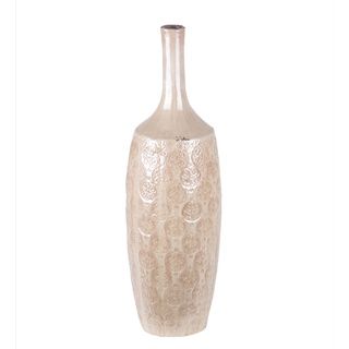 Privilege Brown Decorative Ceramic Vase