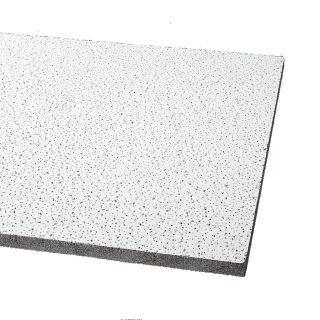Armstrong 12 Pack Fine Fissured Ceiling Tile Panel (Common 24 in x 48 in; Actual 23.719 in x 47.719 in)