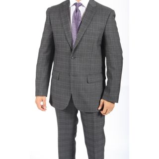 Zonettie By Ferrecci Mens Slim Fit Grant Charcoal 2 button Suit