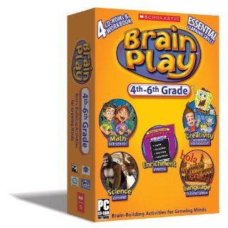 Scholastic Brain Play 4th   6th grade [Old Version] Software
