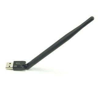 150Mbps Mini USB Wireless WiFi Network Card 802.11n/g/b w/Antenna LAN Adapter Computers & Accessories