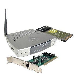 Motorola WKT850G RS 802.11g Wireless Net Set with Access Point, PCI WiFi Card, PCMCIA WiFi Card Computers & Accessories