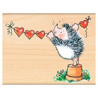 Penny Black Mounted Rubber Stamp 2.5 X3.25   Banner Of Love