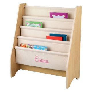 Kidkraft Kids Bookcase Kidkraft Natural Sling Bookshelf   Pink Emma