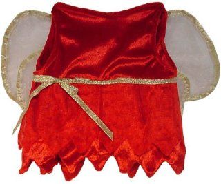 803   Red Velvet Fairy Clothes for 14"   18" Stuffed Animals and Dolls Toys & Games