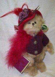 Bearington Red Hat Bear Duchess of Plume #1851 Toys & Games