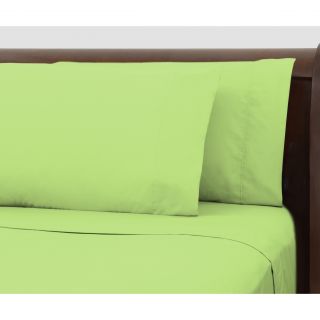 Pegasus Home Fashions Bright Ideas Lime Wrinkle resistant Sheet Set Green Size Twin