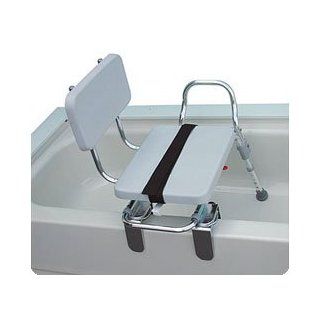 Tub Mount Sliding Transfer Bench with Swivel Padded Seat   Model 559266 Health & Personal Care