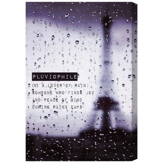 Oliver Gal Pluviophile Canvas Art