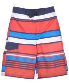 Carter's Watch the Wear "Bay Stripes" Swim Trunks Clothing